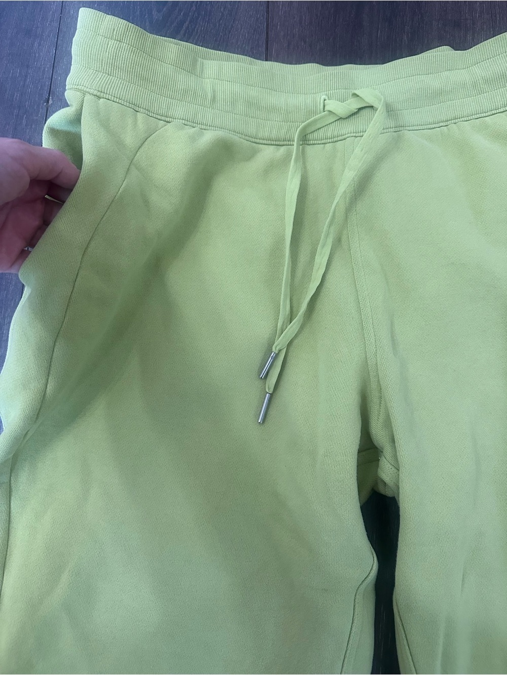 Lululemon Scuba Joggers High Rise Wasabi Green Size 14 - Picture 5 of 10